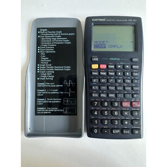 Catiga Scientific Graphic Engineering Calculator CS-121‎ Blue Tested Works - Picture 4 of 6
